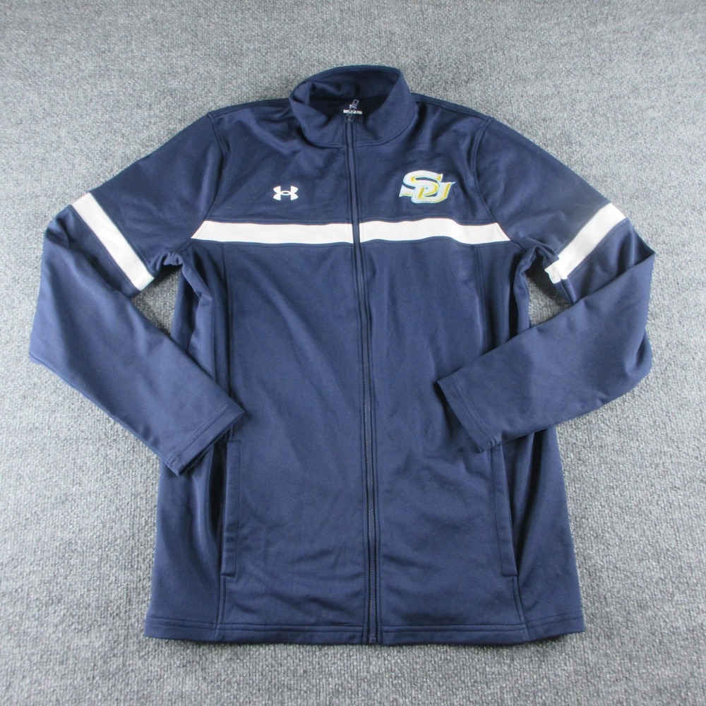 Southern University Jaguars Jacket Womens Medium Blue Under Armour Full Zip
